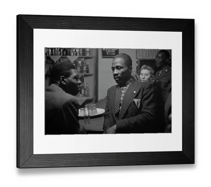 Framed Print : Bouillabaisse International Club, 1943 Framed Print : Bouillabaisse International Club, 1943