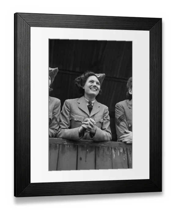 Framed Print : Women's Junior Air Corps Rally Framed Print : Women's Junior Air Corps Rally