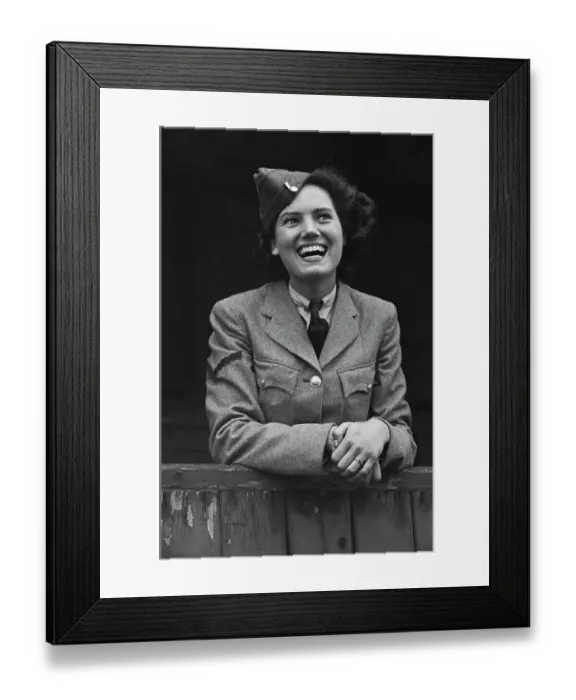 Framed Print : Women's Junior Air Corps Rally Framed Print : Women's Junior Air Corps Rally