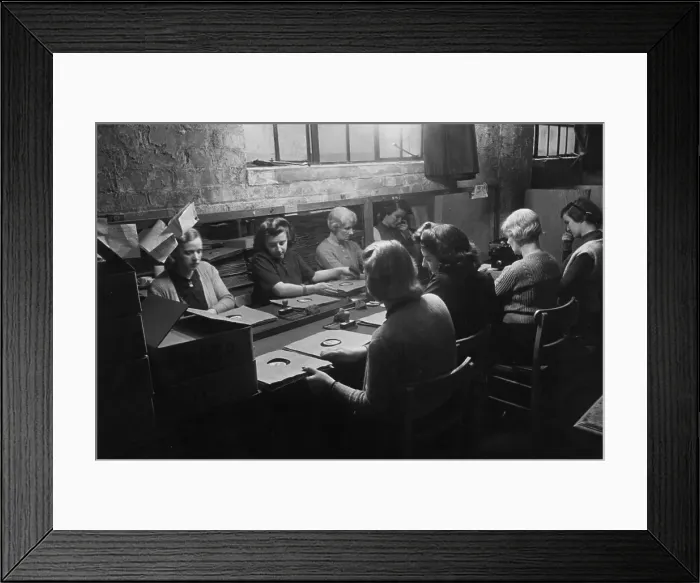 Framed Print : Record Packing Framed Print : Record Packing