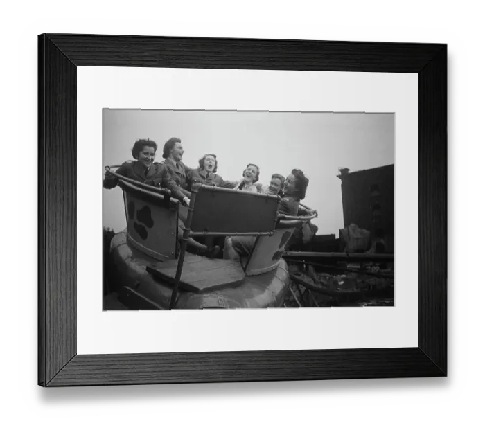 Framed Print : Women's Junior Air Corps Rally Framed Print : Women's Junior Air Corps Rally