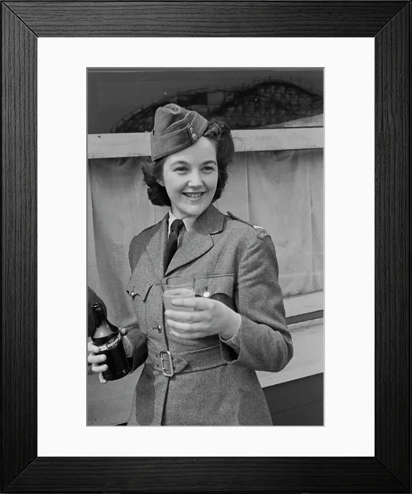 Framed Print : Women's Junior Air Corps Rally Framed Print : Women's Junior Air Corps Rally