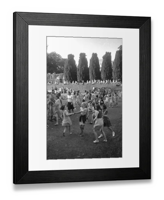 Framed Print : Country Dance