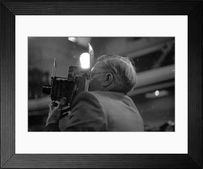 Framed Print : Photographer At Work Framed Print : Photographer At Work