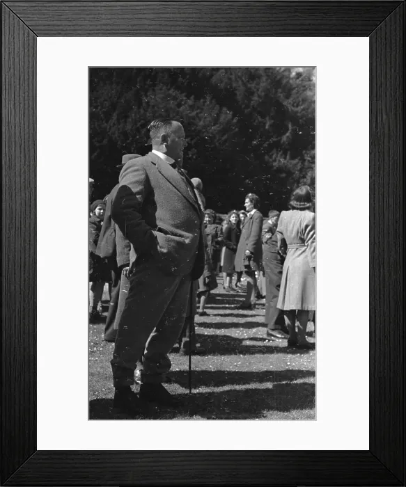 Framed Print : Spectating Farmer Framed Print : Spectating Farmer