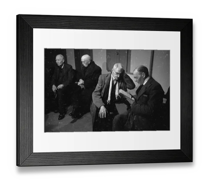 Framed Print : Elderly Men Framed Print : Elderly Men