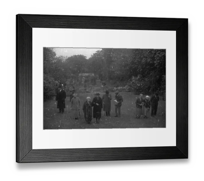 Framed Print : Walking In Garden Framed Print : Walking In Garden