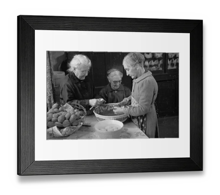 Framed Print : Preparing Food Framed Print : Preparing Food