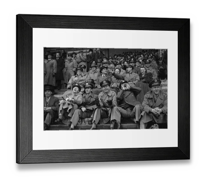 Framed Print : Football Supporters Framed Print : Football Supporters