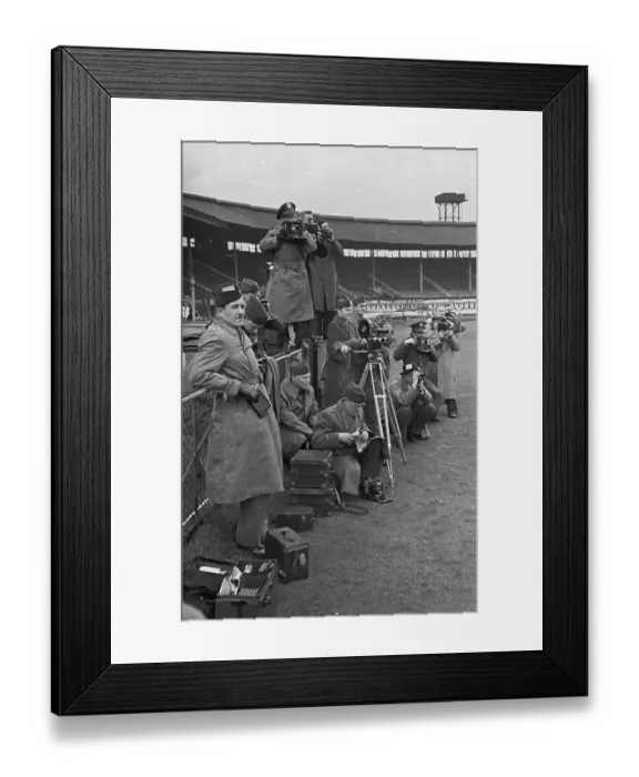 Framed Print : Sports Photographers Framed Print : Sports Photographers