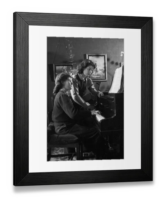 Framed Print : Twins Play Together Framed Print : Twins Play Together