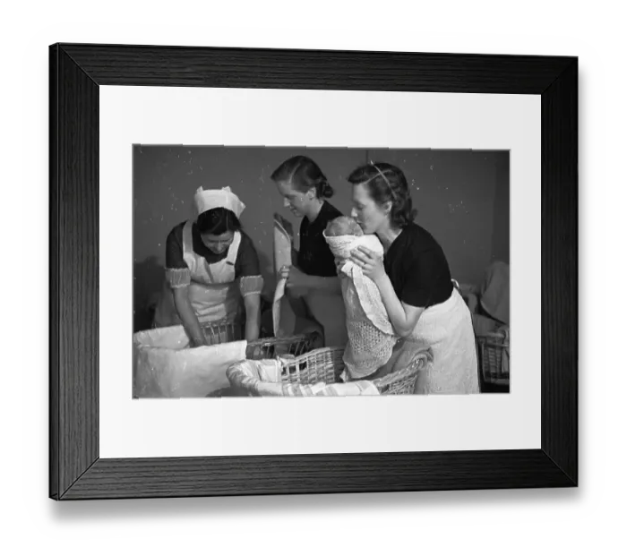 Framed Print : Baby Bedtime