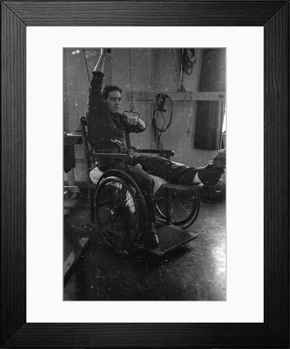 Framed Print : Recovering Soldier Framed Print : Recovering Soldier
