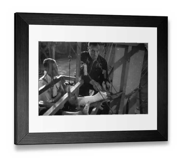Framed Print : Army Physiotherapy Framed Print : Army Physiotherapy