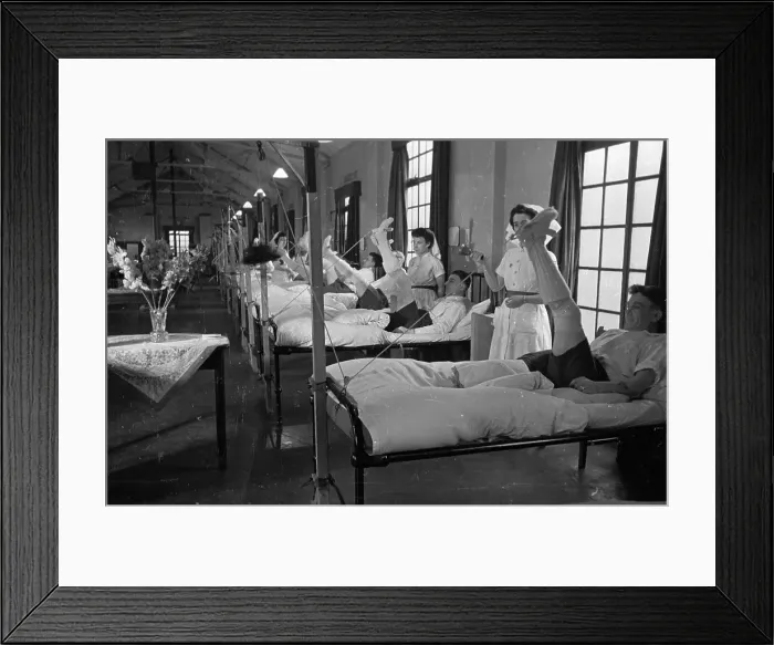 Framed Print : Fracture Ward Framed Print : Fracture Ward