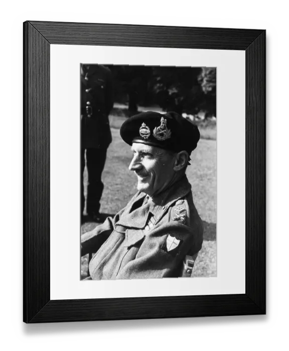 Framed Print : Field Marshal Montgomery Framed Print : Field Marshal Montgomery