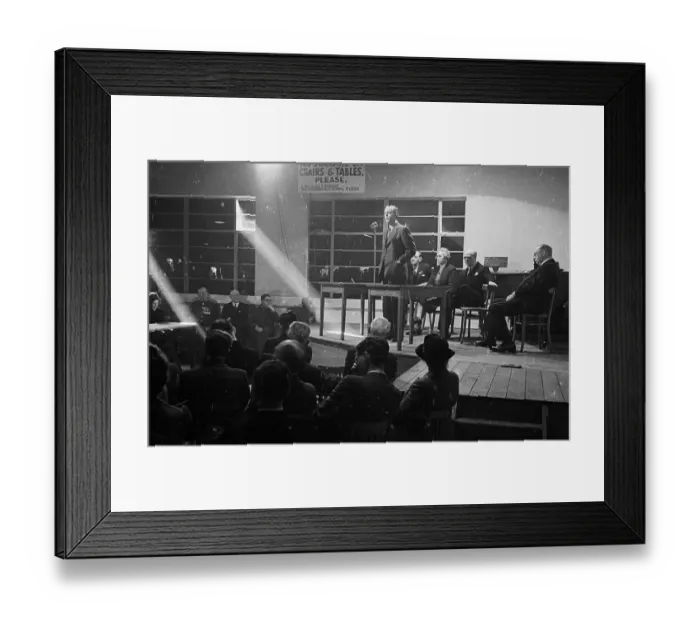 Framed Print : Cripps Addresses Framed Print : Cripps Addresses