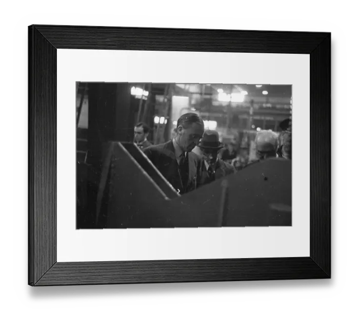 Framed Print : Ministerial Visit Framed Print : Ministerial Visit