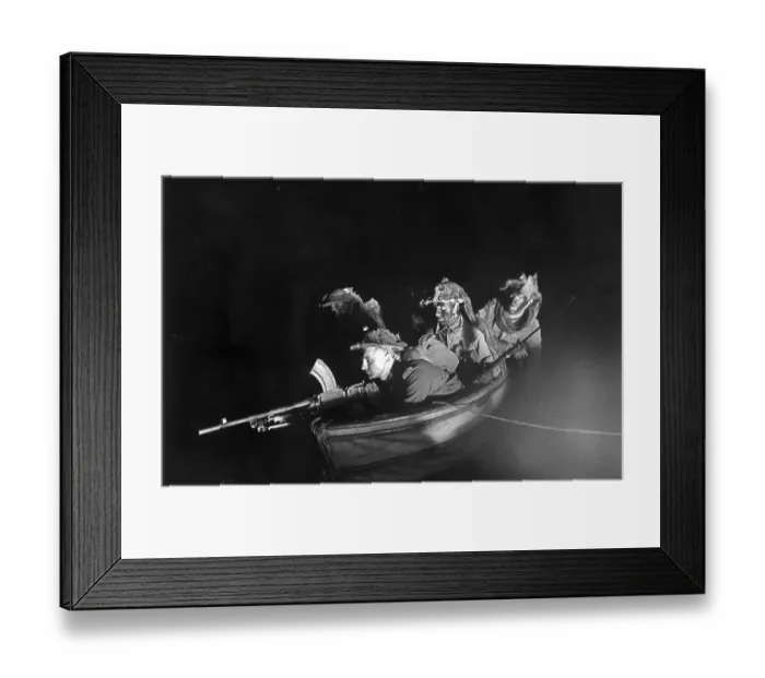 Framed Print : Night Operations