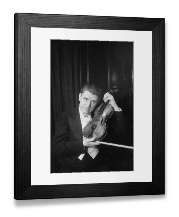 Framed Print : Sammons And Violin Framed Print : Sammons And Violin