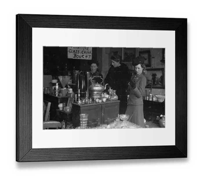 Framed Print : Second-Hand Shop Framed Print : Second-Hand Shop