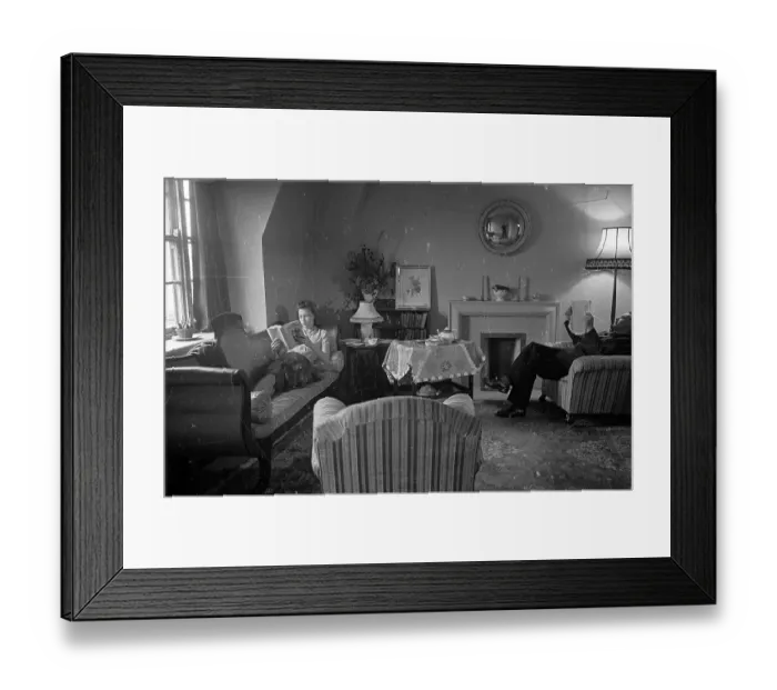 Framed Print : Wartime Lounge Framed Print : Wartime Lounge