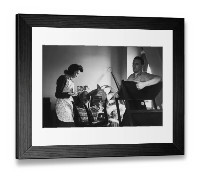 Framed Print : Wartime Household Framed Print : Wartime Household