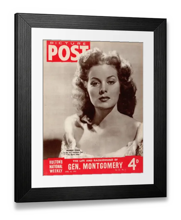 Framed Print : Maureen O'Hara Framed Print : Maureen O'Hara
