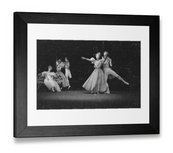 Framed Print : Scene From Ballet Framed Print : Scene From Ballet