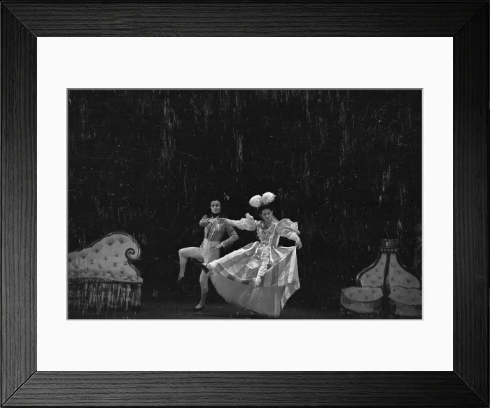 Framed Print : Ballet By Jooss Framed Print : Ballet By Jooss