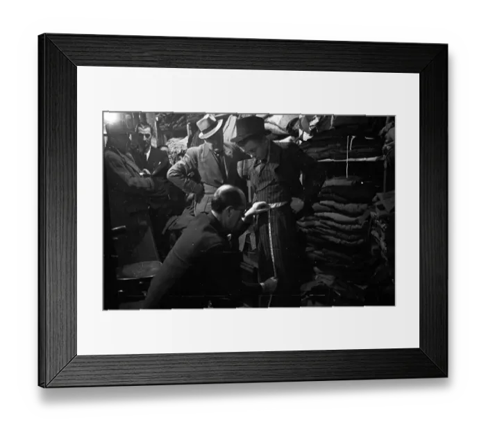 Framed Print : Fitting Suit Framed Print : Fitting Suit
