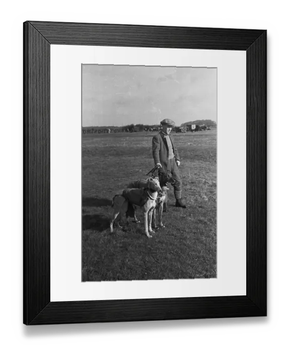 Framed Print : On A Firm Lead Framed Print : On A Firm Lead