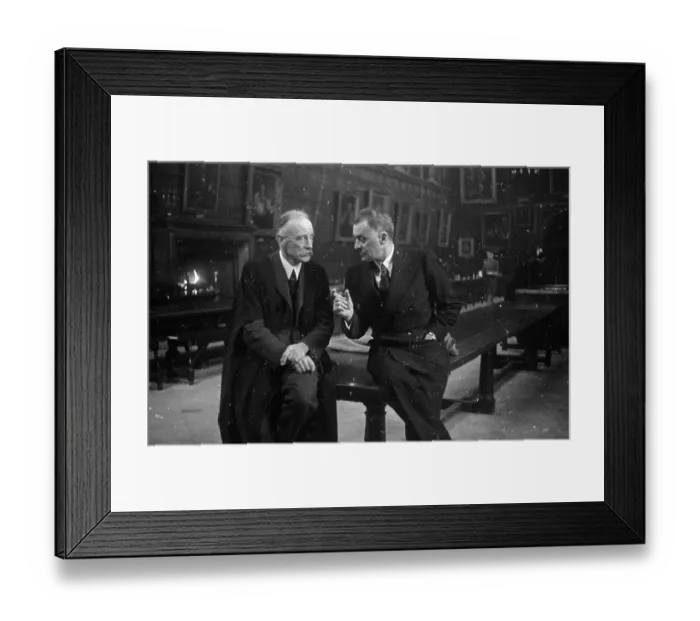 Framed Print : Deep In Conversation Framed Print : Deep In Conversation