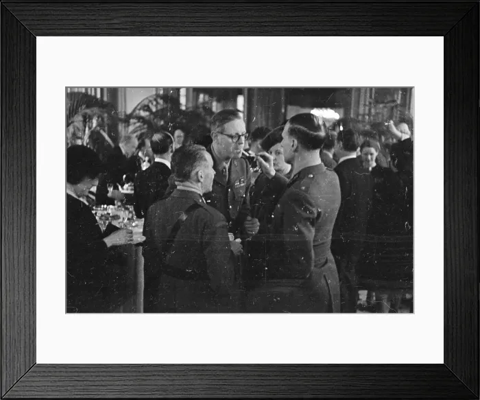 Framed Print : Allied Forcemen Framed Print : Allied Forcemen