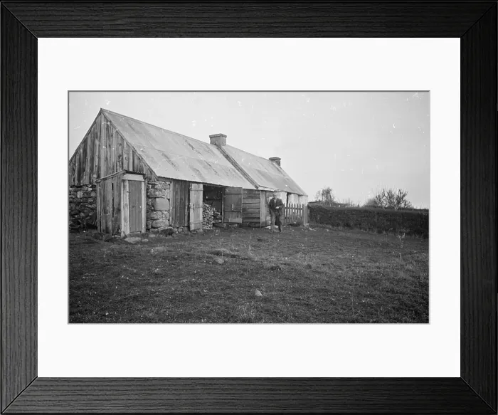 Framed Print : Crofter's Home Framed Print : Crofter's Home