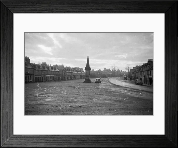 Framed Print : Highland Town Framed Print : Highland Town