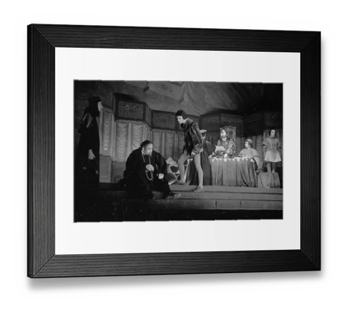 Framed Print : Shylock In Court Framed Print : Shylock In Court