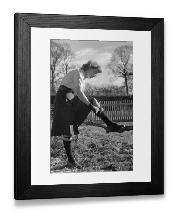 Framed Print : Woolly Socks Framed Print : Woolly Socks