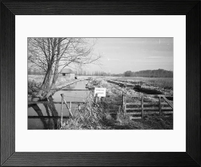 Framed Print : English Marshland Framed Print : English Marshland