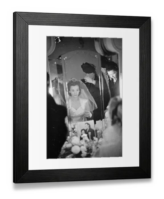Framed Print : Wedding Dress Check Framed Print : Wedding Dress Check