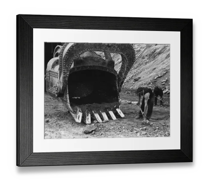 Framed Print : Iron Miners