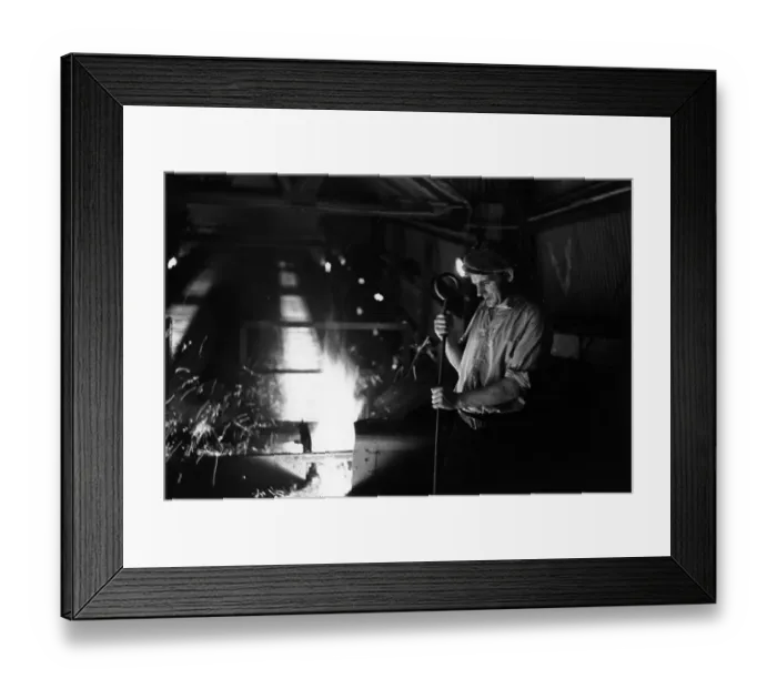 Framed Print : Iron Foundry Framed Print : Iron Foundry