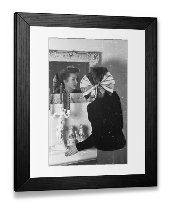 Framed Print : The Bow. Scarfs worn in a variety of different styles provide an affordable Framed Print : The Bow. Scarfs worn in a variety of different styles provide an affordable