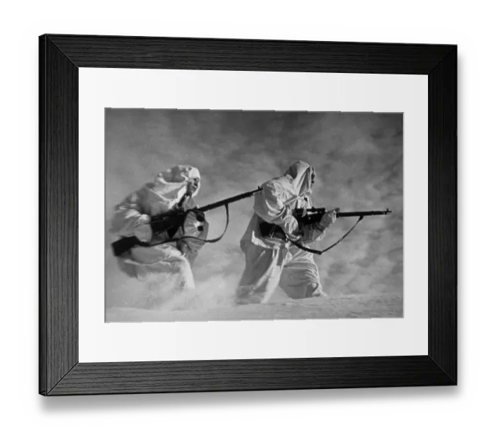 Framed Print : Wartime Whiteout Framed Print : Wartime Whiteout