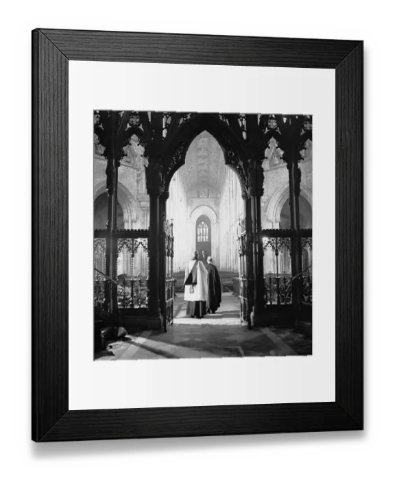 Framed Print : Cathedral Nave Framed Print : Cathedral Nave
