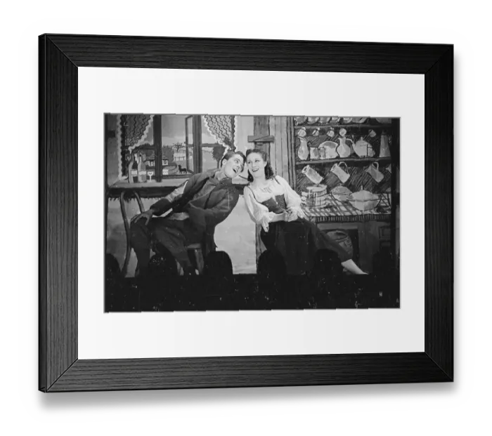 Framed Print : Singing Duet Framed Print : Singing Duet