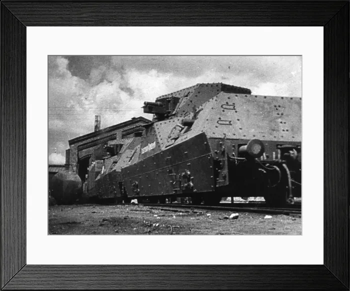 Framed Print : Armoured Train Framed Print : Armoured Train