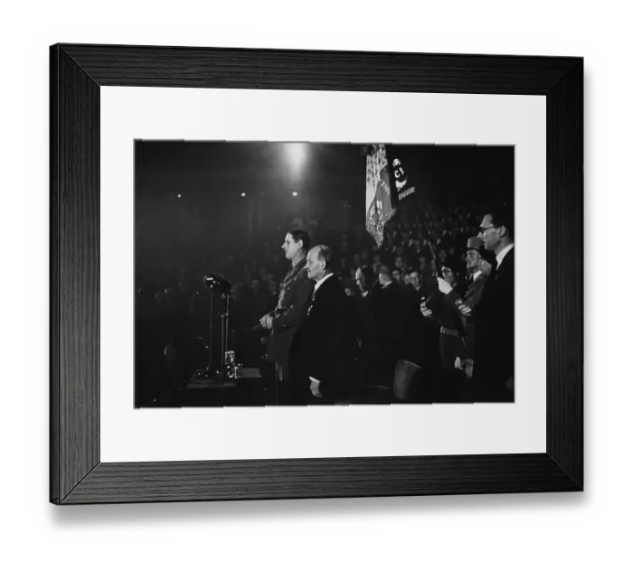 Framed Print : De Gaulle At Albert Hall Framed Print : De Gaulle At Albert Hall