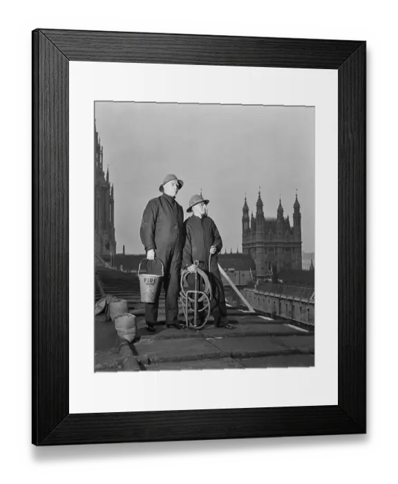 Framed Print : Fire Watch Framed Print : Fire Watch