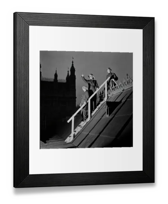 Framed Print : Fire Watch Framed Print : Fire Watch